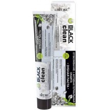 Dantų pasta "Black clean" su aktyv.anglies mikrodalelėmis ir sidabru 85 g